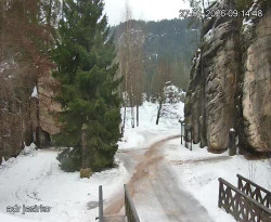 Vstup do skal, Pískovna