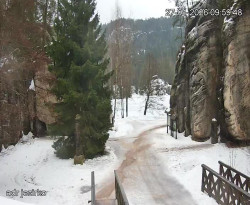 Vstup do skal, Pískovna