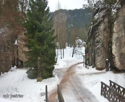 Vstup do skal, Pískovna