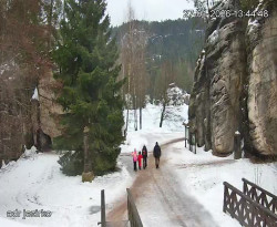 Vstup do skal, Pískovna