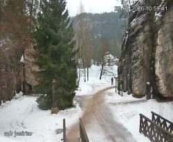 Vstup do skal, Pískovna