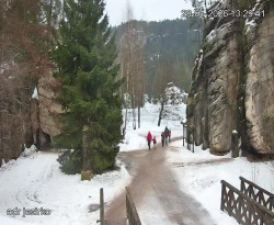 Vstup do skal, Pískovna