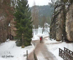 Vstup do skal, Pískovna