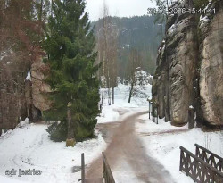 Vstup do skal, Pískovna