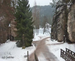 Vstup do skal, Pískovna