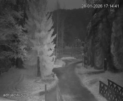 Vstup do skal, Pískovna