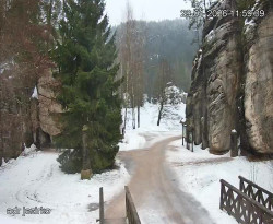 Vstup do skal, Pískovna