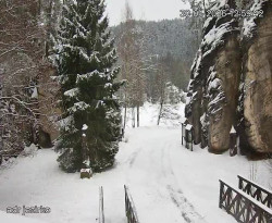 Vstup do skal, Pískovna