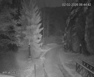 Adršpach - Vstup do skal, Pískovna - 2.2.2026 v 06:45