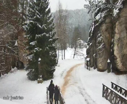 Vstup do skal, Pískovna