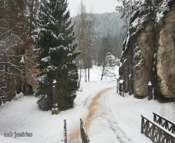 Vstup do skal, Pískovna