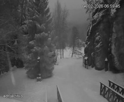 Vstup do skal, Pískovna