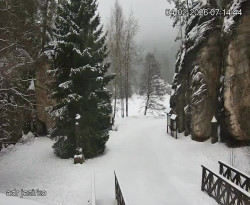 Vstup do skal, Pískovna