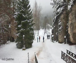 Vstup do skal, Pískovna