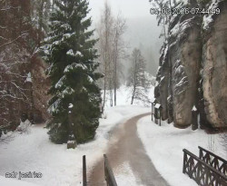 Vstup do skal, Pískovna