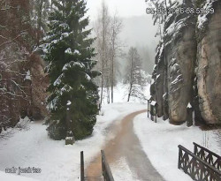 Vstup do skal, Pískovna