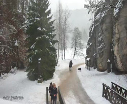 Vstup do skal, Pískovna