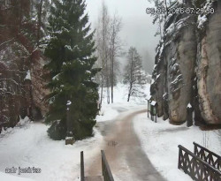 Vstup do skal, Pískovna