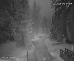 Vstup do skal, Pískovna