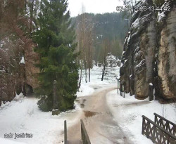 Vstup do skal, Pískovna