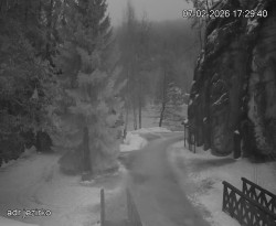 Vstup do skal, Pískovna