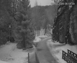 Vstup do skal, Pískovna