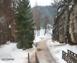 Vstup do skal, Pískovna