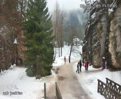 Vstup do skal, Pískovna