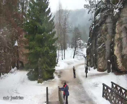 Vstup do skal, Pískovna