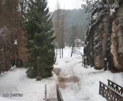 Vstup do skal, Pískovna