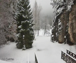 Vstup do skal, Pískovna