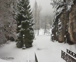 Vstup do skal, Pískovna