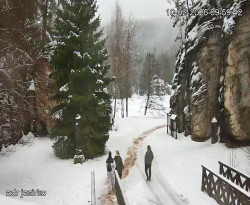 Vstup do skal, Pískovna