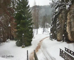 Vstup do skal, Pískovna