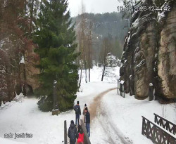 Vstup do skal, Pískovna