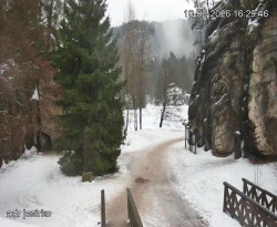 Vstup do skal, Pískovna