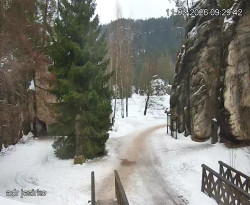 Vstup do skal, Pískovna