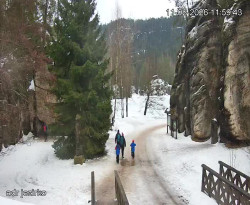 Vstup do skal, Pískovna