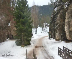 Vstup do skal, Pískovna