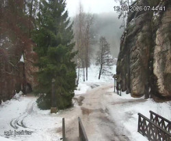 Vstup do skal, Pískovna