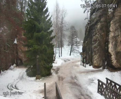 Vstup do skal, Pískovna