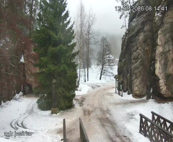 Vstup do skal, Pískovna