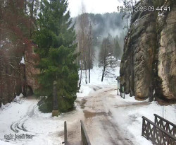 Vstup do skal, Pískovna