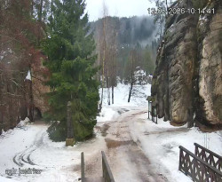 Vstup do skal, Pískovna