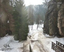 Vstup do skal, Pískovna