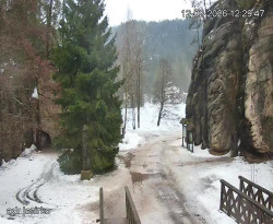 Vstup do skal, Pískovna