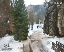 Vstup do skal, Pískovna