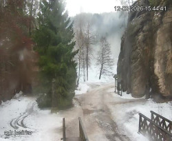 Vstup do skal, Pískovna