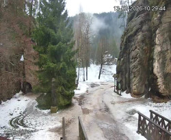 Vstup do skal, Pískovna