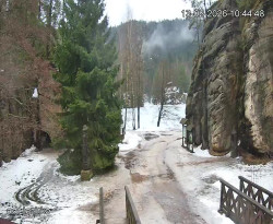 Vstup do skal, Pískovna